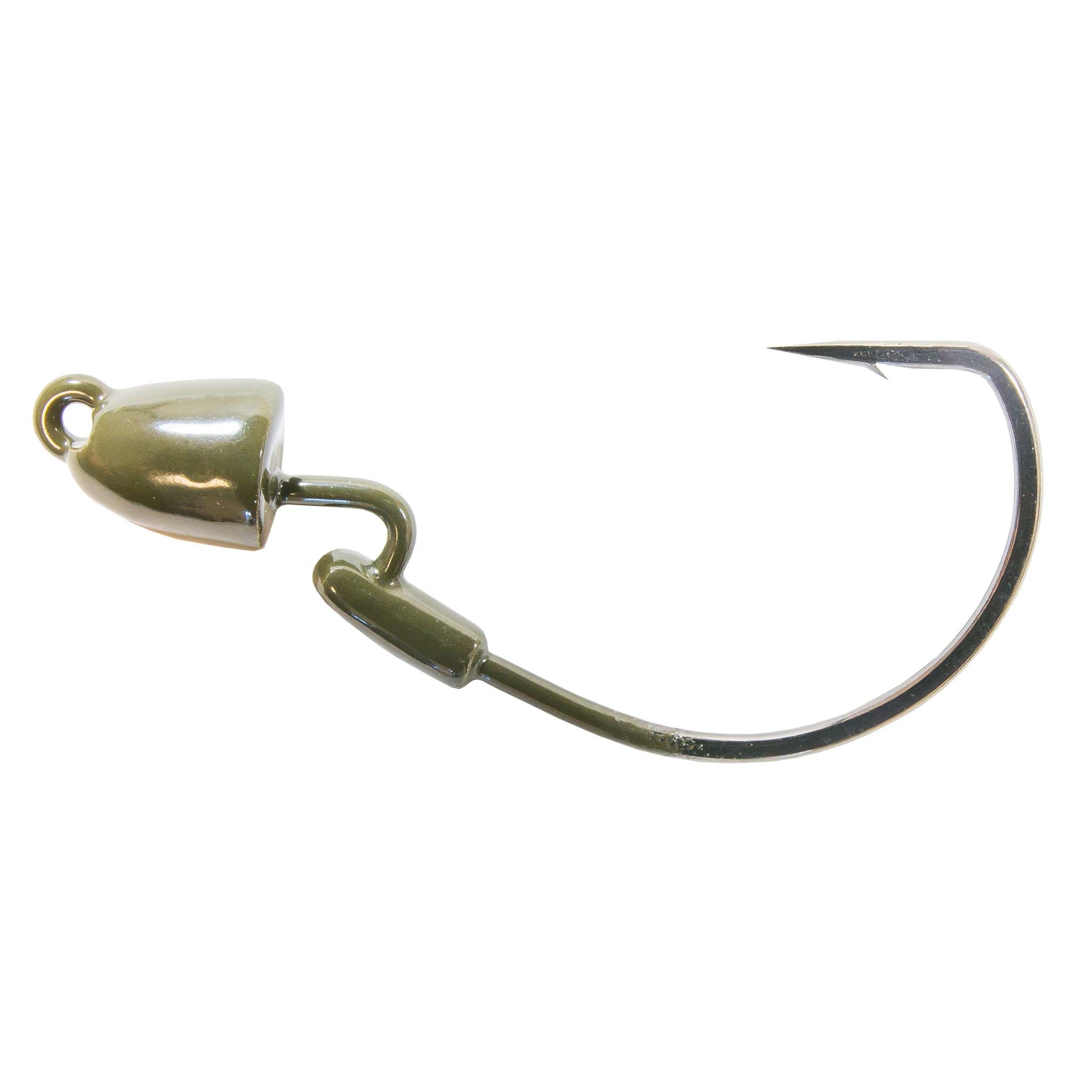 Z-Man Finesse Bulletz Weedless 1/15 oz or 1/6 oz · Green Pumpkin