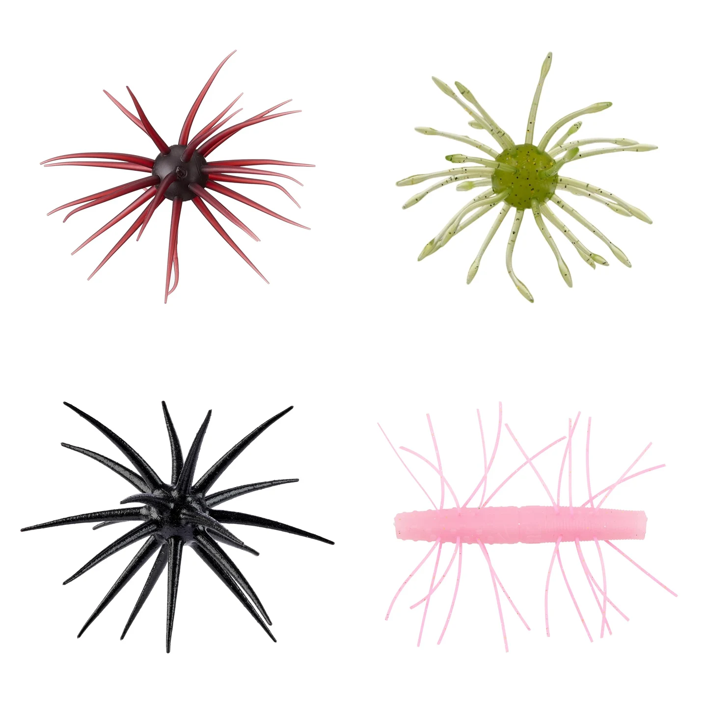 The 2026 urchin bait field: HideUp Coike, Berkley 'Moeba, Yamamoto Uni, Z-Man Fuzzy TRD