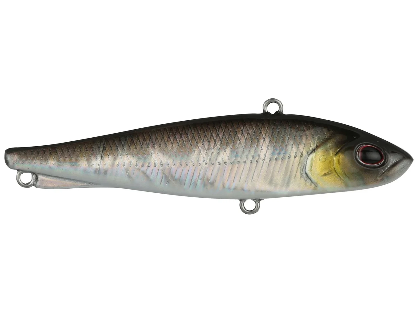 Berkley Ripfish 7 Black Silver · Ghost Sexy Shad · Gold Chrome