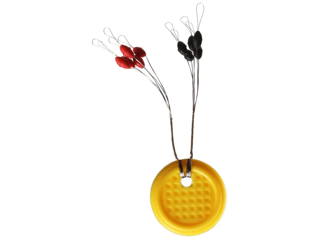 Elite Tungsten Rubber Bobber Stops (peg above & below weight) — Other