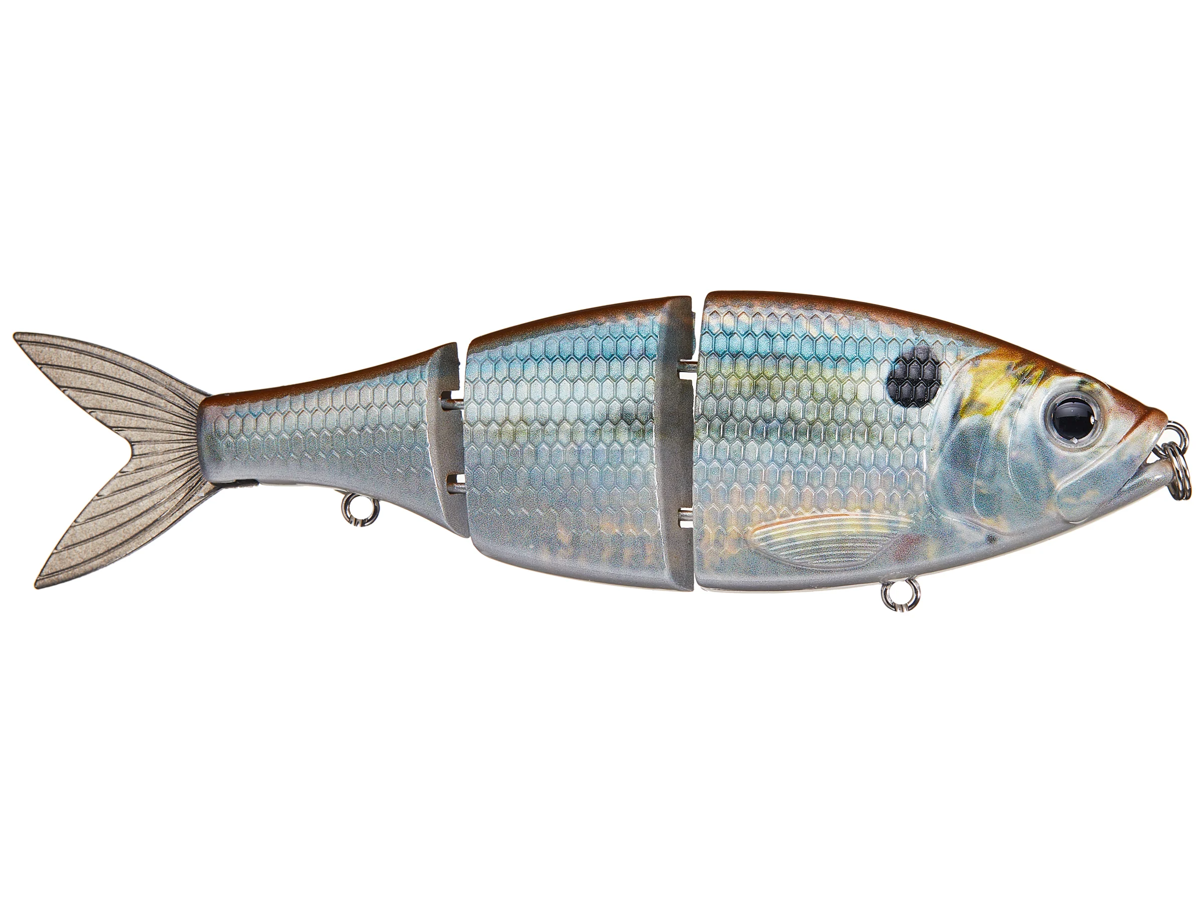 Eurotackle Nage (Finesse Shad) Real Threadfin · 4.5" · 7/8 oz