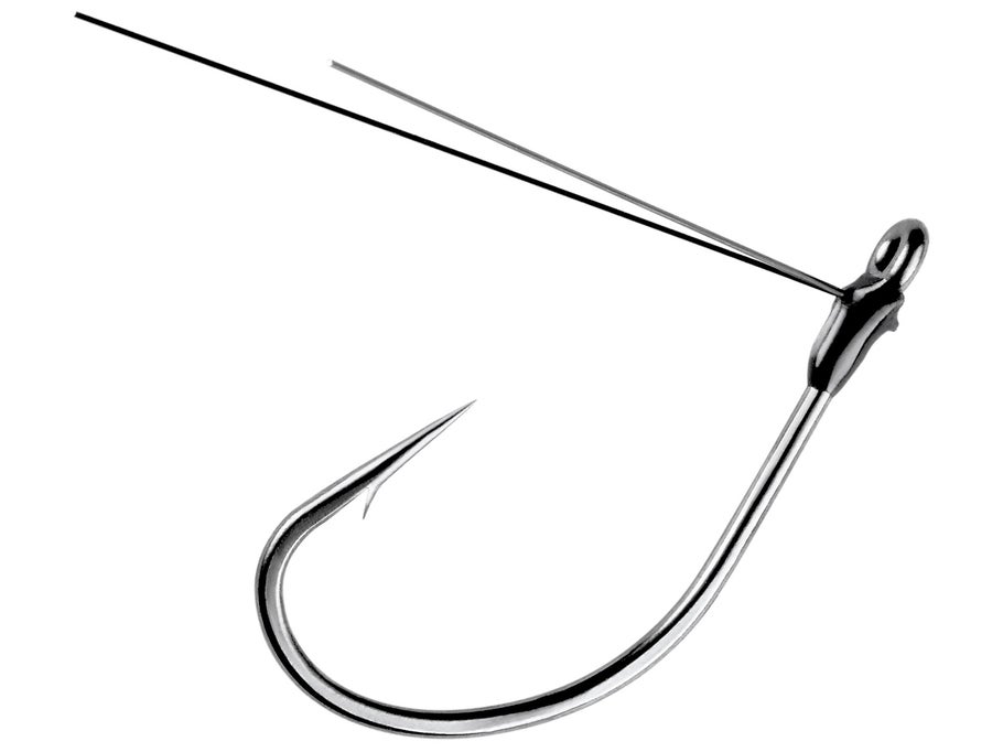 Owner Weedless Sniper Finesse Neko Hook (4pk) — Hook