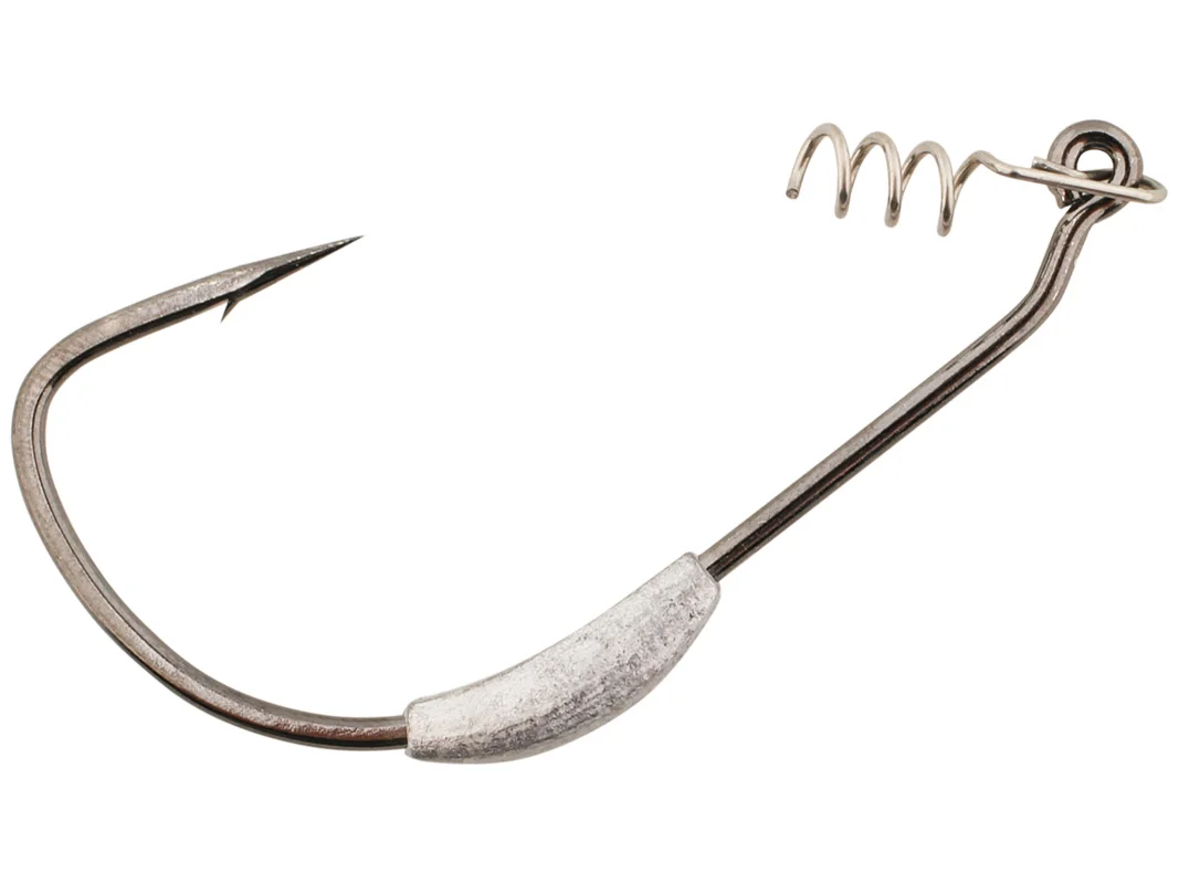 Gamakatsu Weighted Superline Spring Lock Hook (4pk) — Hook