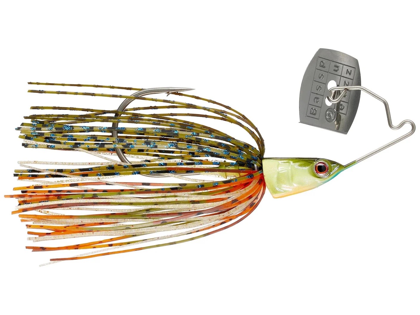 Bass Puzzle Grass Piece Bluegill · Black Blue · Chartreuse Shad