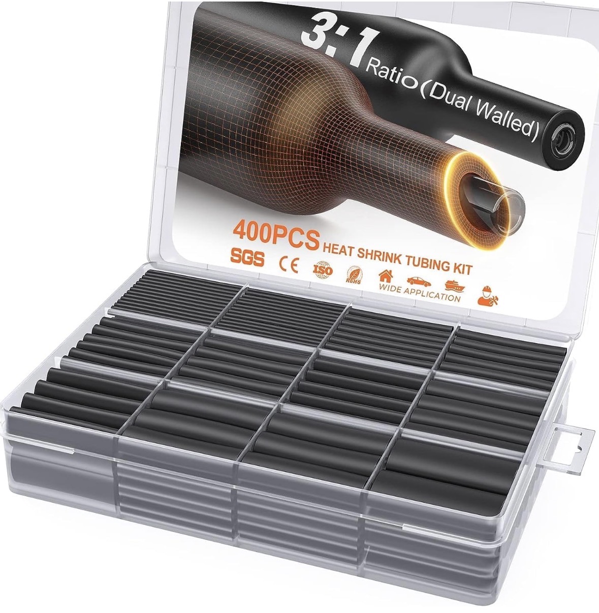 Heat Shrink Tubing Assortment — Other