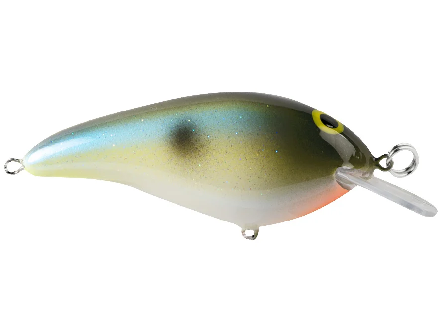 Norman Speed N squarebill crankbait in a shad pattern